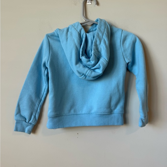 Nike Kids Blue Hoodie with Multicolor Heart - Picture 2 of 4